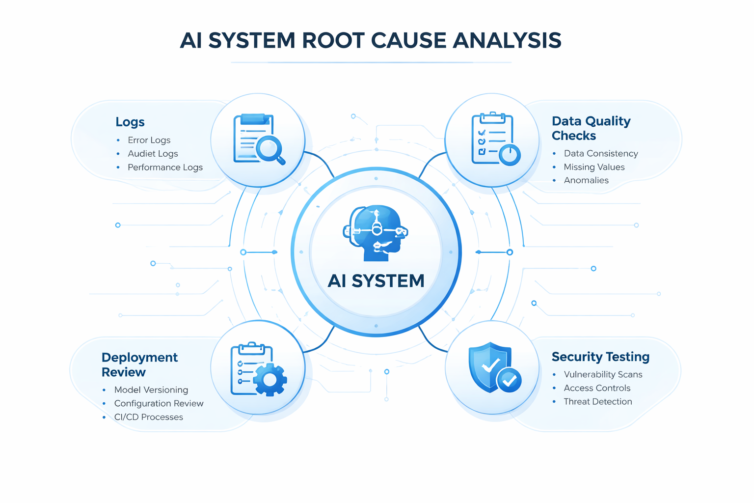 Root cause analysis workflow diagram